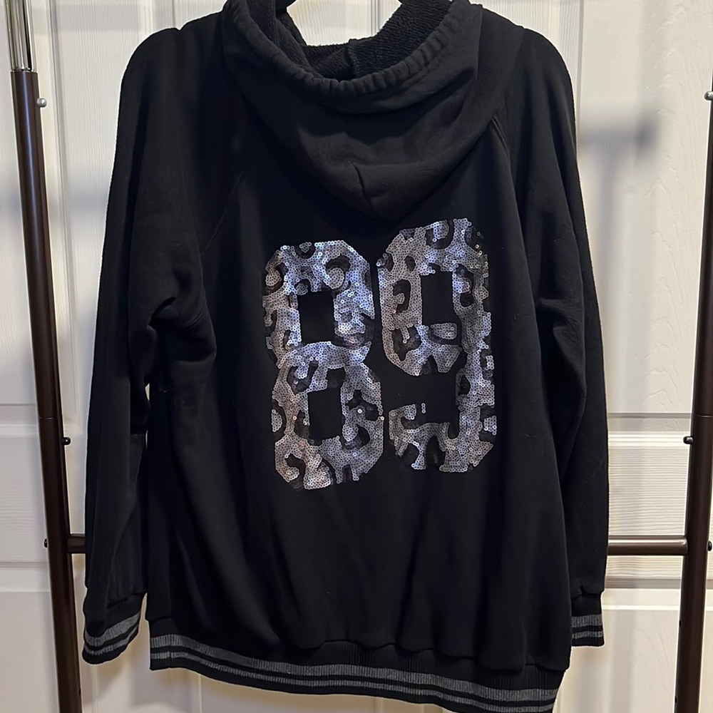 Torrid Leopard Terry Sporty Hoodie Size 2x